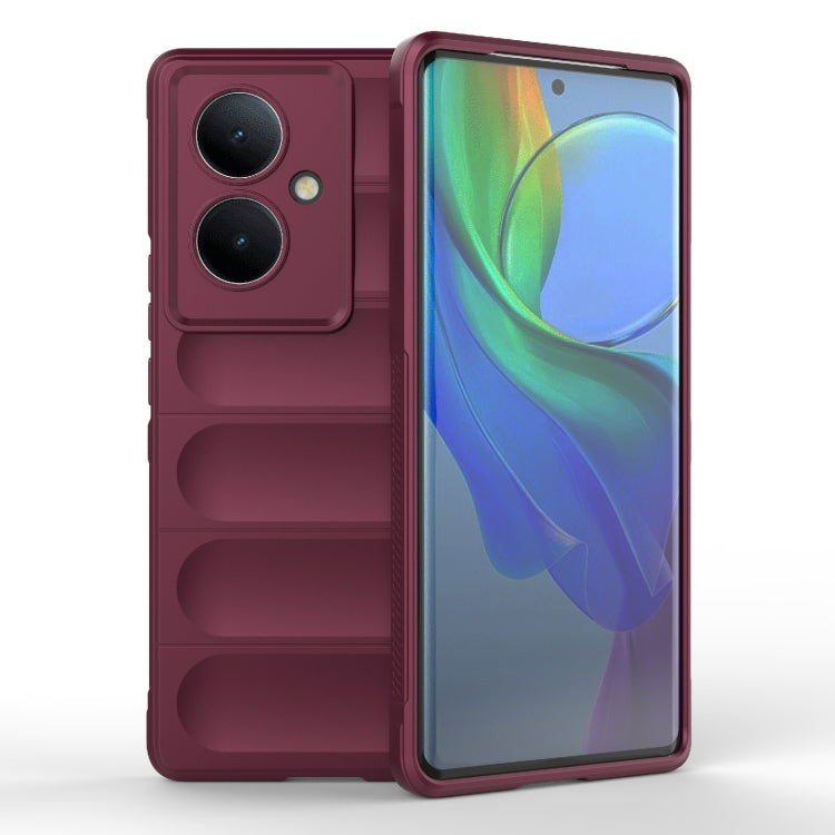 Magic Shield TPU + Flannel Phone Case, For vivo S17e, For vivo iQOO Neo8, For vivo Y78+ Global, For vivo iQOO Z7x