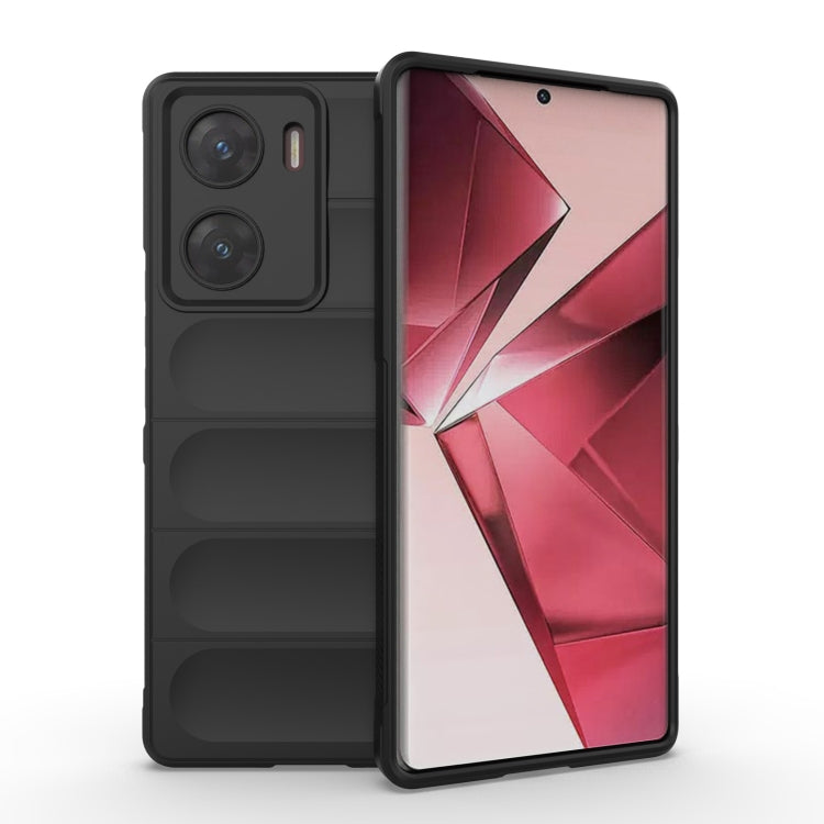Magic Shield TPU + Flannel Phone Case, For vivo X100 5G, For vivo iQOO 12 Pro 5G, For vivo iQOO 12 5G, For vivo V29e 4G Global