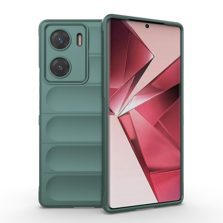 Magic Shield TPU + Flannel Phone Case, For vivo X100 5G, For vivo iQOO 12 Pro 5G, For vivo iQOO 12 5G, For vivo V29e 4G Global