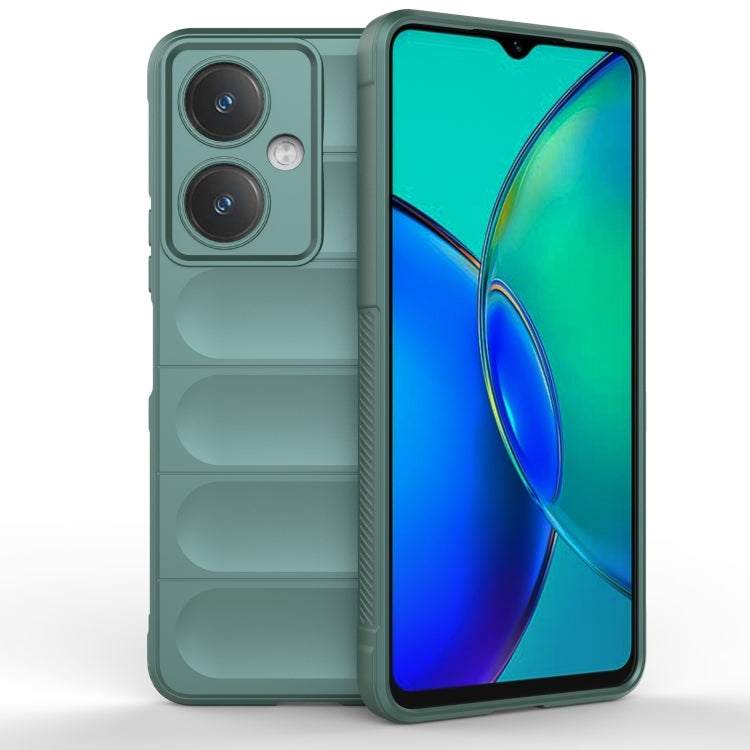 Magic Shield TPU + Flannel Phone Case, For vivo Y27 4G Global