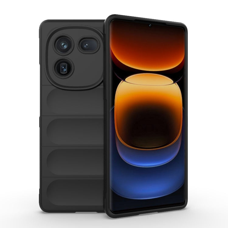 Magic Shield TPU + Flannel Phone Case, For vivo X100 5G, For vivo iQOO 12 Pro 5G, For vivo iQOO 12 5G, For vivo V29e 4G Global