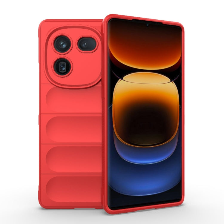 Magic Shield TPU + Flannel Phone Case, For vivo X100 5G, For vivo iQOO 12 Pro 5G, For vivo iQOO 12 5G, For vivo V29e 4G Global