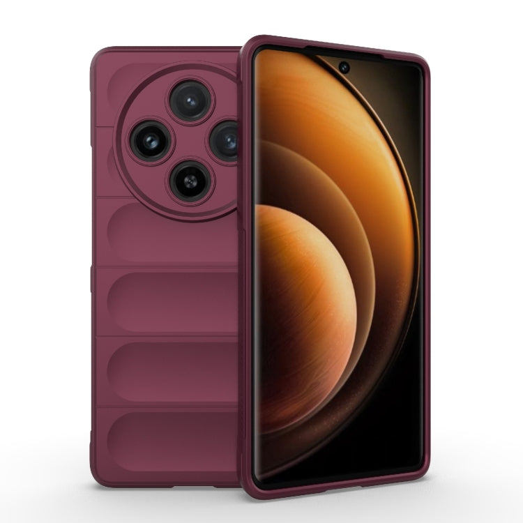 Magic Shield TPU + Flannel Phone Case, For vivo X100 5G, For vivo iQOO 12 Pro 5G, For vivo iQOO 12 5G, For vivo V29e 4G Global