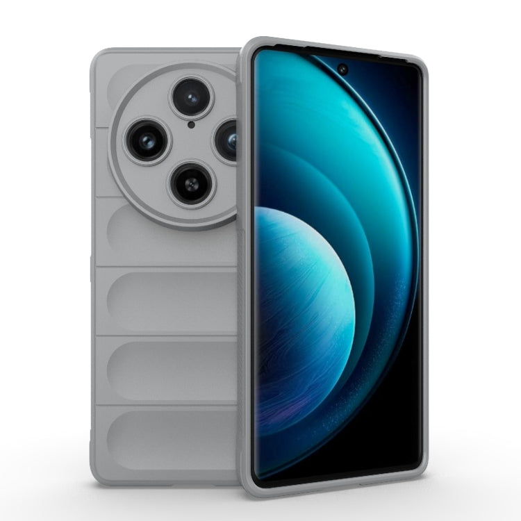 Magic Shield TPU + Flannel Phone Case, For vivo S18 5G, For vivo X100 Pro 5G, For vivo X100 5G, For vivo iQOO 12 Pro 5G