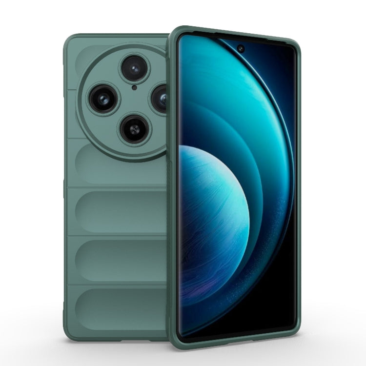Magic Shield TPU + Flannel Phone Case, For vivo S18 5G, For vivo X100 Pro 5G, For vivo X100 5G, For vivo iQOO 12 Pro 5G