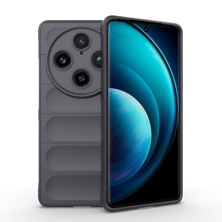 Magic Shield TPU + Flannel Phone Case, For vivo S18 5G, For vivo X100 Pro 5G, For vivo X100 5G, For vivo iQOO 12 Pro 5G