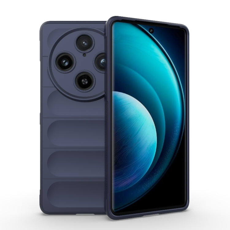 Magic Shield TPU + Flannel Phone Case, For vivo S18 5G, For vivo X100 Pro 5G, For vivo X100 5G, For vivo iQOO 12 Pro 5G