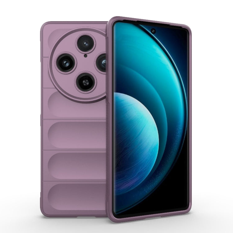 Magic Shield TPU + Flannel Phone Case, For vivo S18 5G, For vivo X100 Pro 5G, For vivo X100 5G, For vivo iQOO 12 Pro 5G