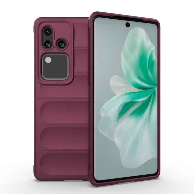 Magic Shield TPU + Flannel Phone Case, For vivo S18E 5G, For vivo S18 5G, For vivo X100 Pro 5G, For vivo X100 5G