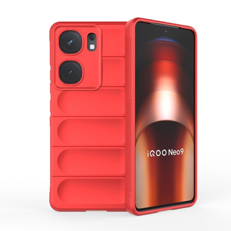 Magic Shield TPU + Flannel Phone Case, For vivo iQOO Z9 Turbo 5G, For vivo Y200E 5G Global / Y100 5G IDN, For vivo iQOO Neo9, For vivo S18E 5G