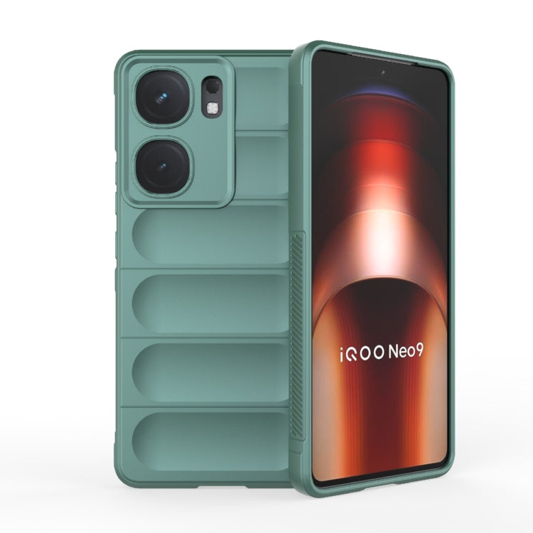 Magic Shield TPU + Flannel Phone Case, For vivo iQOO Z9 Turbo 5G, For vivo Y200E 5G Global / Y100 5G IDN, For vivo iQOO Neo9, For vivo S18E 5G