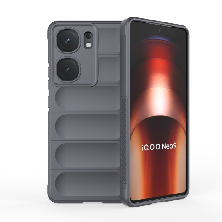 Magic Shield TPU + Flannel Phone Case, For vivo iQOO Z9 Turbo 5G, For vivo Y200E 5G Global / Y100 5G IDN, For vivo iQOO Neo9, For vivo S18E 5G