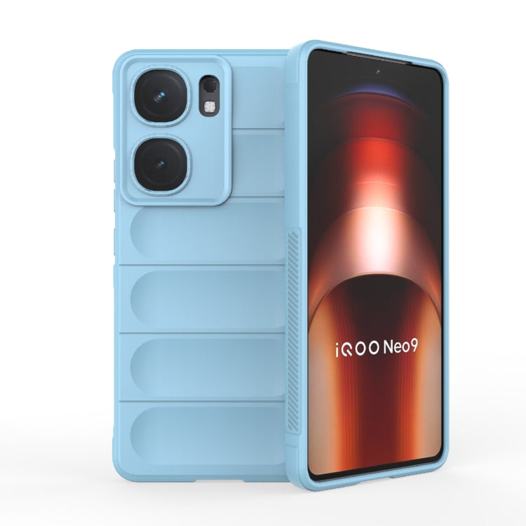 Magic Shield TPU + Flannel Phone Case, For vivo iQOO Z9 Turbo 5G, For vivo Y200E 5G Global / Y100 5G IDN, For vivo iQOO Neo9, For vivo S18E 5G