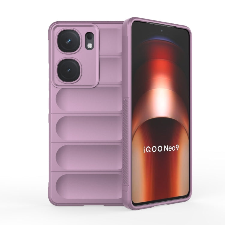 Magic Shield TPU + Flannel Phone Case, For vivo iQOO Z9 Turbo 5G, For vivo Y200E 5G Global / Y100 5G IDN, For vivo iQOO Neo9, For vivo S18E 5G