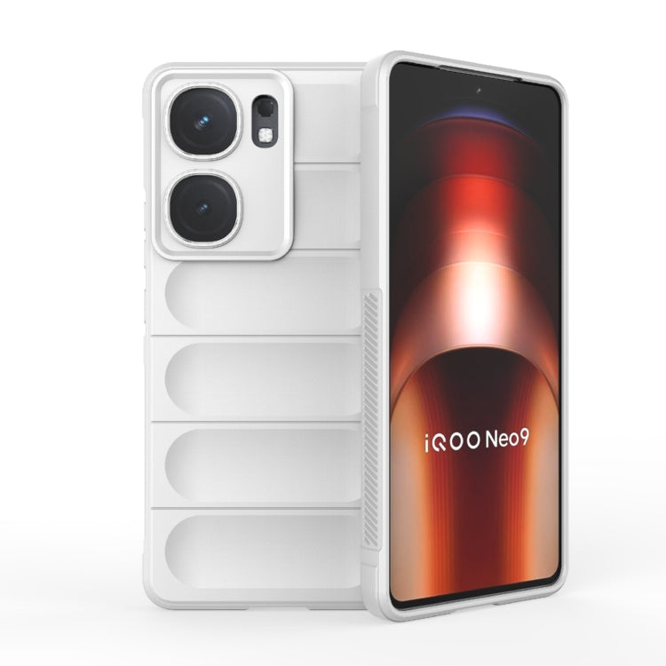 Magic Shield TPU + Flannel Phone Case, For vivo iQOO Z9 Turbo 5G, For vivo Y200E 5G Global / Y100 5G IDN, For vivo iQOO Neo9, For vivo S18E 5G