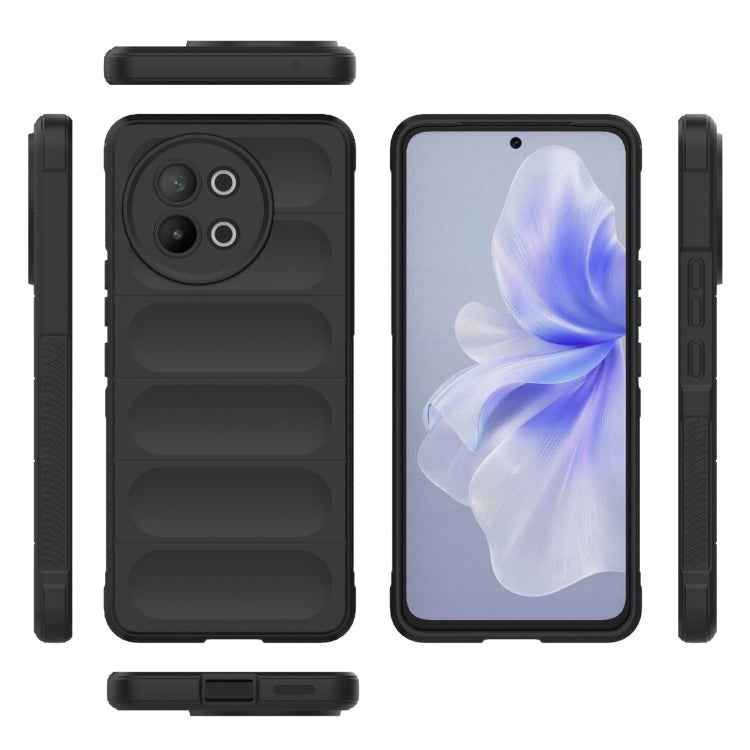 Magic Shield TPU + Flannel Phone Case, For vivo S18E 5G, For vivo S18 5G, For vivo X100 Pro 5G, For vivo X100 5G