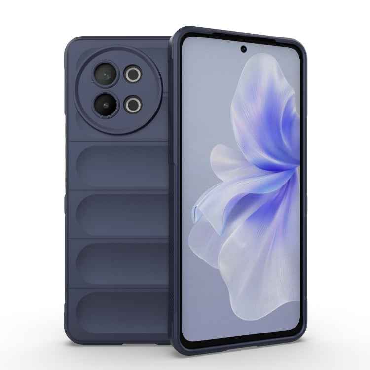 Magic Shield TPU + Flannel Phone Case, For vivo iQOO Z9 Turbo 5G, For vivo Y200E 5G Global / Y100 5G IDN, For vivo iQOO Neo9, For vivo S18E 5G