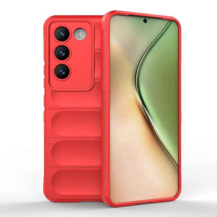 Magic Shield TPU + Flannel Phone Case, For vivo iQOO Z9 Turbo 5G, For vivo Y200E 5G Global / Y100 5G IDN, For vivo iQOO Neo9, For vivo S18E 5G