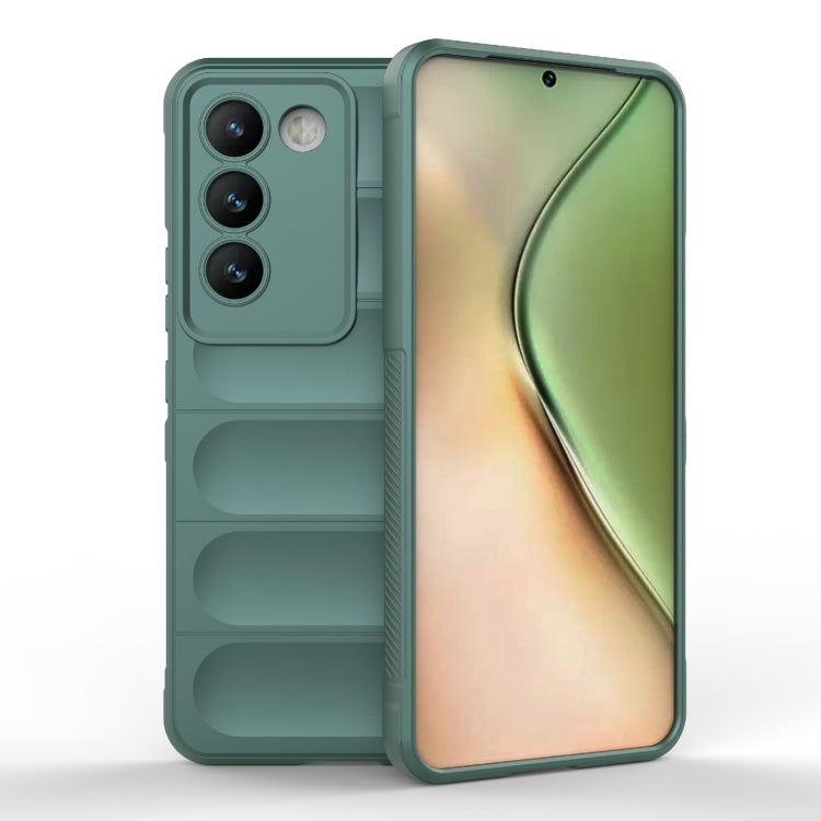 Magic Shield TPU + Flannel Phone Case, For vivo iQOO Z9 Turbo 5G, For vivo Y200E 5G Global / Y100 5G IDN, For vivo iQOO Neo9, For vivo S18E 5G