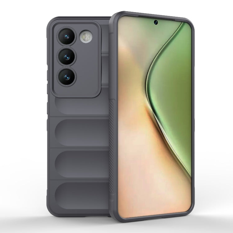 Magic Shield TPU + Flannel Phone Case, For vivo iQOO Z9 Turbo 5G, For vivo Y200E 5G Global / Y100 5G IDN, For vivo iQOO Neo9, For vivo S18E 5G