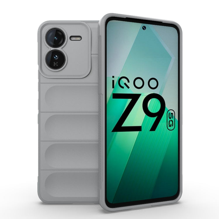 Magic Shield TPU + Flannel Phone Case, For vivo V30e 5G Global, For vivo iQOO Z9X 5G, For vivo T3X 5G Global, For vivo iQOO Z9 5G