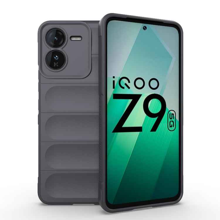 Magic Shield TPU + Flannel Phone Case, For vivo iQOO Z9 5G, For vivo iQOO Z9 Turbo 5G, For vivo Y200E 5G Global / Y100 5G IDN, For vivo iQOO Neo9