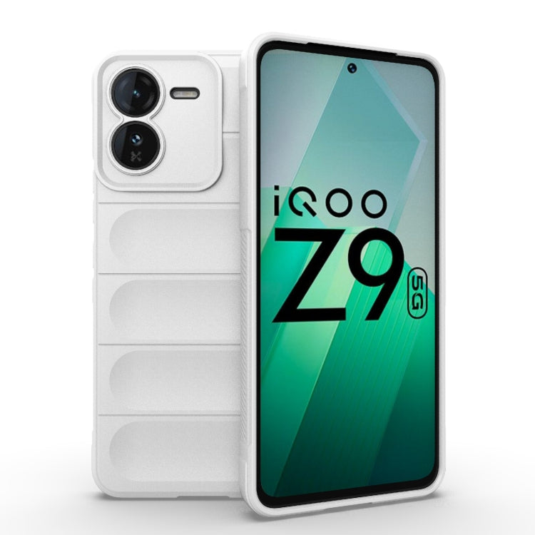 Magic Shield TPU + Flannel Phone Case, For vivo V30e 5G Global, For vivo iQOO Z9X 5G, For vivo T3X 5G Global, For vivo iQOO Z9 5G