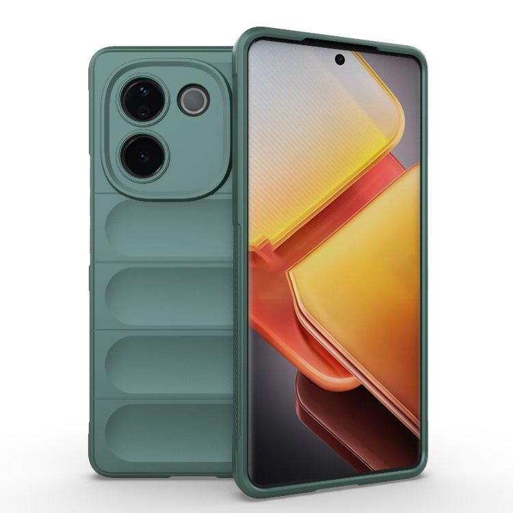 Magic Shield TPU + Flannel Phone Case, For vivo X200 Pro, For vivo Y300 Pro 5G, For vivo iQOO Z9s Pro India, For vivo iQOO Z9s 5G
