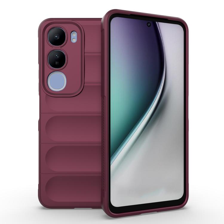 Magic Shield TPU + Flannel Phone Case, For vivo Y19 5G Global / Y29s 5G Global, For vivo Y29 4G Global / T4x 5G, For vivo Y29 5G / Y19s 4G, For vivo S20 Pro