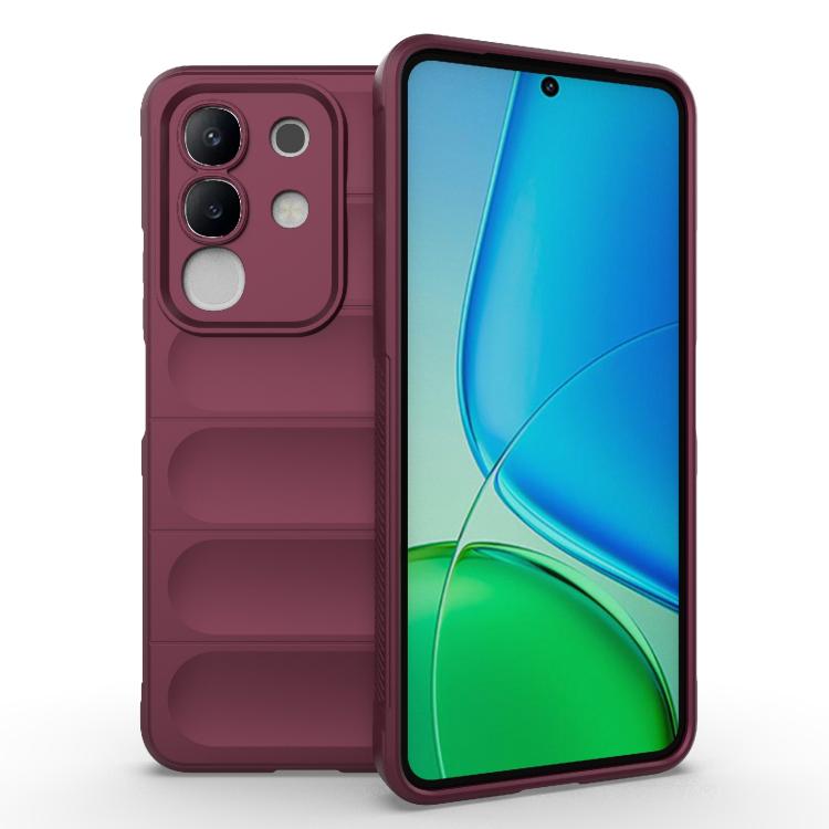 Magic Shield TPU + Flannel Phone Case, For vivo Y19 5G Global / Y29s 5G Global, For vivo Y29 4G Global / T4x 5G, For vivo Y29 5G / Y19s 4G, For vivo S20 Pro