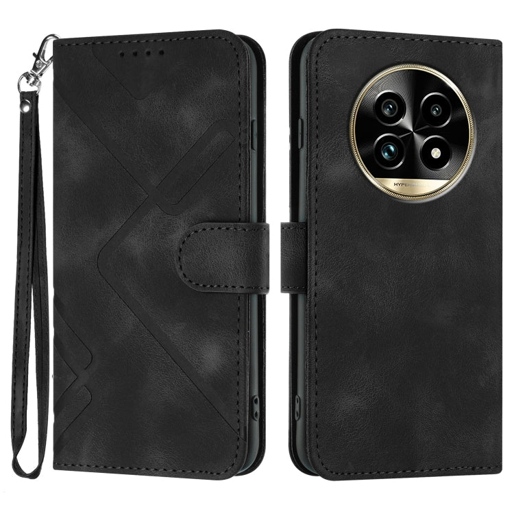 Line Pattern Skin Feel Leather Phone Case, For Realme GT7 Pro, For Realme 13 Pro / 13 Pro+ Global, For Realme GT 6 / GT 6T, For Realme C63 / C61 Global, For Realme 12 Lite / C67 4G Global, For Realme GT5 Pro, For Realme 10 Pro, For Realme 10 Pro+
