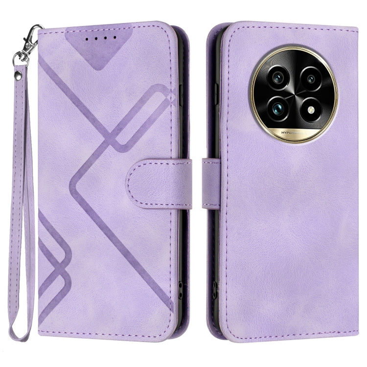 Line Pattern Skin Feel Leather Phone Case, For Realme GT7 Pro, For Realme 13 Pro / 13 Pro+ Global, For Realme GT 6 / GT 6T, For Realme C63 / C61 Global, For Realme 12 Lite / C67 4G Global, For Realme GT5 Pro, For Realme 10 Pro, For Realme 10 Pro+