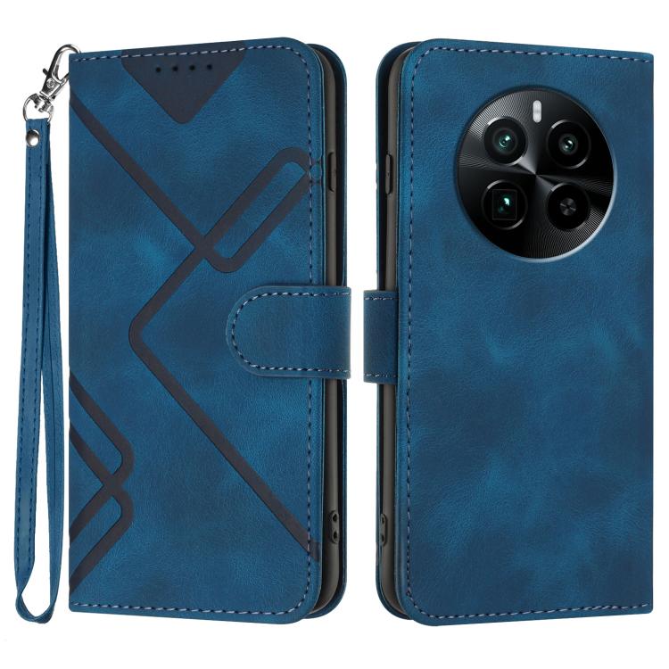 Line Pattern Skin Feel Leather Phone Case, For Realme GT7 Pro, For Realme 13 Pro / 13 Pro+ Global, For Realme GT 6 / GT 6T, For Realme C63 / C61 Global, For Realme 12 Lite / C67 4G Global, For Realme GT5 Pro, For Realme 10 Pro, For Realme 10 Pro+