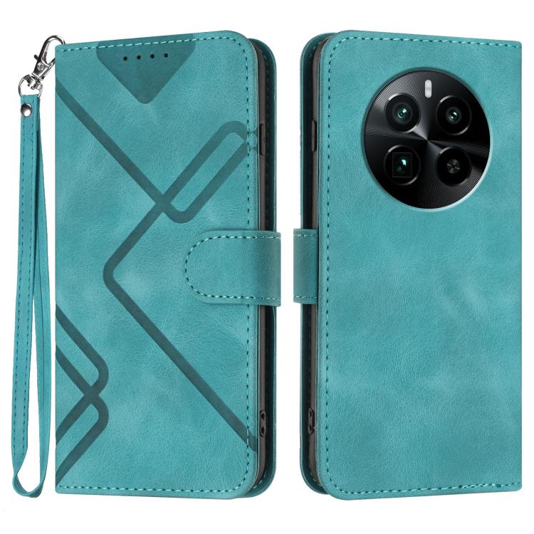 Line Pattern Skin Feel Leather Phone Case, For Realme GT7 Pro, For Realme 13 Pro / 13 Pro+ Global, For Realme GT 6 / GT 6T, For Realme C63 / C61 Global, For Realme 12 Lite / C67 4G Global, For Realme GT5 Pro, For Realme 10 Pro, For Realme 10 Pro+