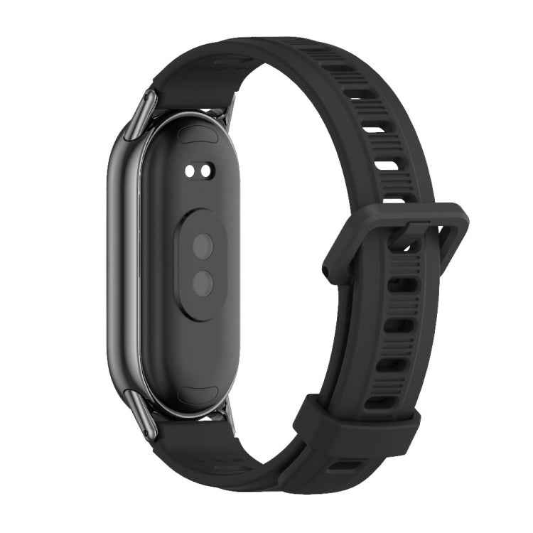 Mijobs Flat Hole Breathable Silicone Watch Band