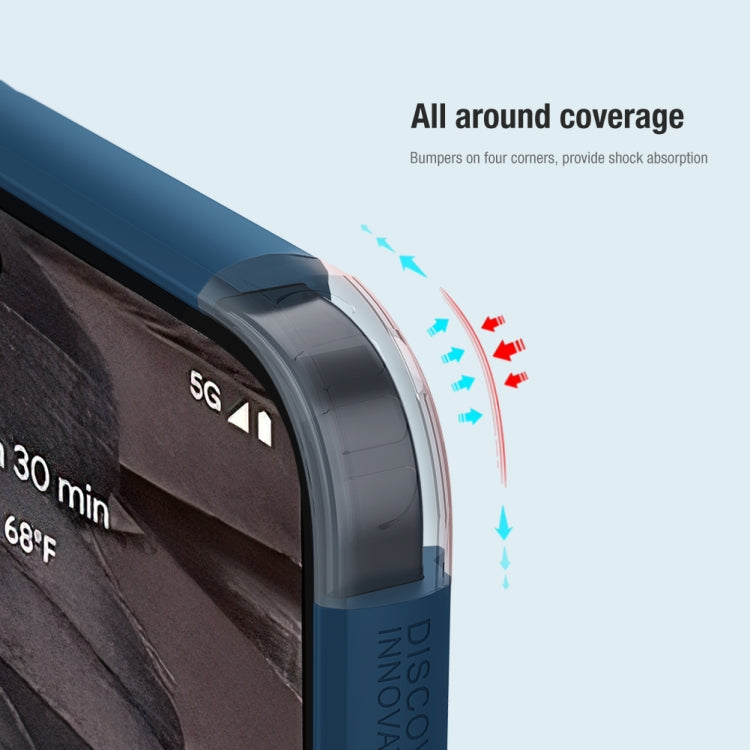 NILLKIN Frosted Shield Pro PC + TPU Phone Case, For Google Pixel 7A, For Google Pixel 8a, For Google Pixel 8 Pro, For Google Pixel 8