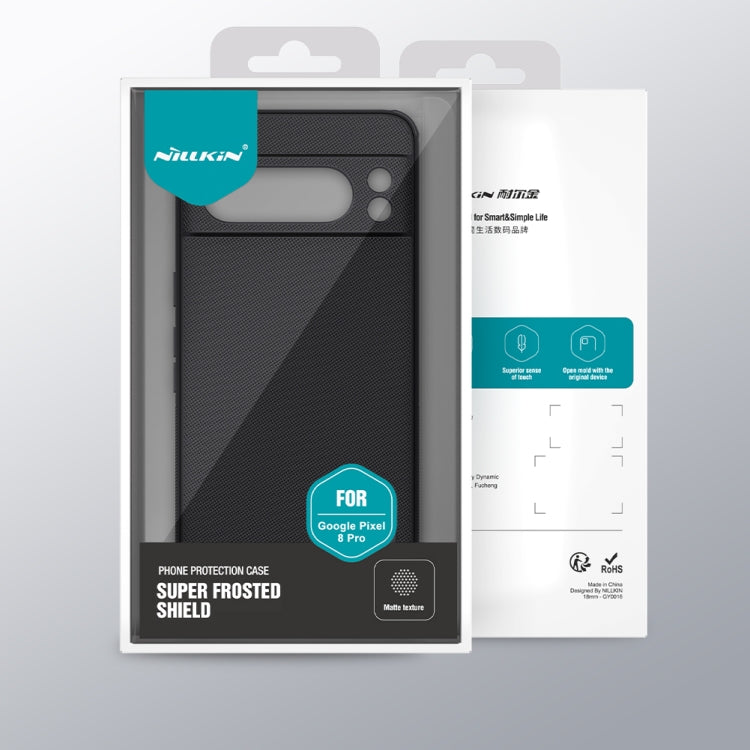 NILLKIN Frosted Shield Pro PC + TPU Phone Case, For Google Pixel 7A, For Google Pixel 8a, For Google Pixel 8 Pro, For Google Pixel 8