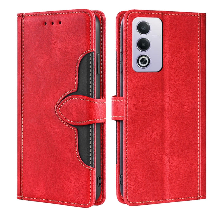 Skin Feel Magnetic Buckle Leather Phone Case, For OPPO A5 5G 2025 Global, For OPPO Reno14 Pro 5G Global, For OPPO Find X8s+ 5G, For OPPO Find X8s 5G, For OPPO Find X8 Ultra 5G, For OPPO F29 5G Global, For OPPO A5 Pro 5G Global, For OPPO Reno13 F 5G / 4...