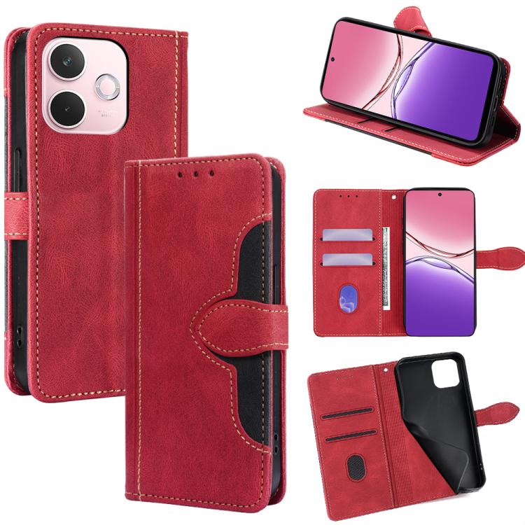 Skin Feel Magnetic Buckle Leather Phone Case, For OPPO A5 5G 2025 Global, For OPPO Reno14 Pro 5G Global, For OPPO Find X8s+ 5G, For OPPO Find X8s 5G, For OPPO Find X8 Ultra 5G, For OPPO F29 5G Global, For OPPO A5 Pro 5G Global, For OPPO Reno13 F 5G / 4...