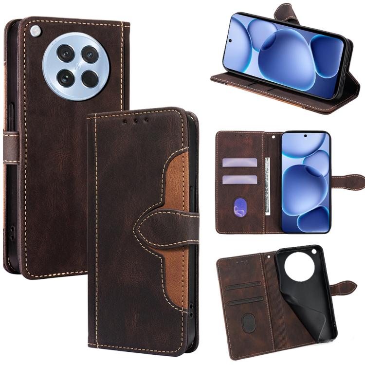 Skin Feel Magnetic Buckle Leather Phone Case, For OPPO A5 5G 2025 Global, For OPPO Reno14 Pro 5G Global, For OPPO Find X8s+ 5G, For OPPO Find X8s 5G, For OPPO Find X8 Ultra 5G, For OPPO F29 5G Global, For OPPO A5 Pro 5G Global, For OPPO Reno13 F 5G / 4...