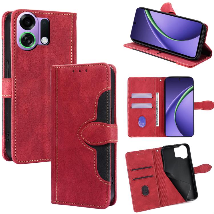 Skin Feel Magnetic Buckle Leather Phone Case, For OPPO Reno15 F 5G, For OPPO A6x 4G Global, For OPPO Reno15 5G Global, For OPPO Find X9 5G, For OPPO F31 5G, For OPPO Find X9 Pro 5G, For OPPO K13 Turbo Pro 5G, For OPPO Reno14 F 5G, For OPPO A5x 5G Globa...