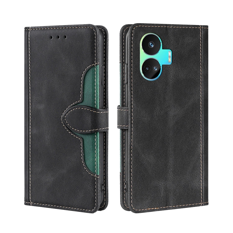 Skin Feel Magnetic Buckle Leather Phone Case, For Realme 12 Pro 5G, For Realme GT5 Pro 5G, For Realme 11 5G, For Realme 11 Pro / 11 Pro+ 5G, For Realme C65 4G, For Realme GT Neo5 SE