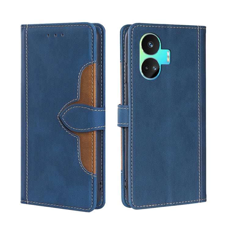 Skin Feel Magnetic Buckle Leather Phone Case, For Realme 12 Pro 5G, For Realme GT5 Pro 5G, For Realme 11 5G, For Realme 11 Pro / 11 Pro+ 5G, For Realme C65 4G, For Realme GT Neo5 SE