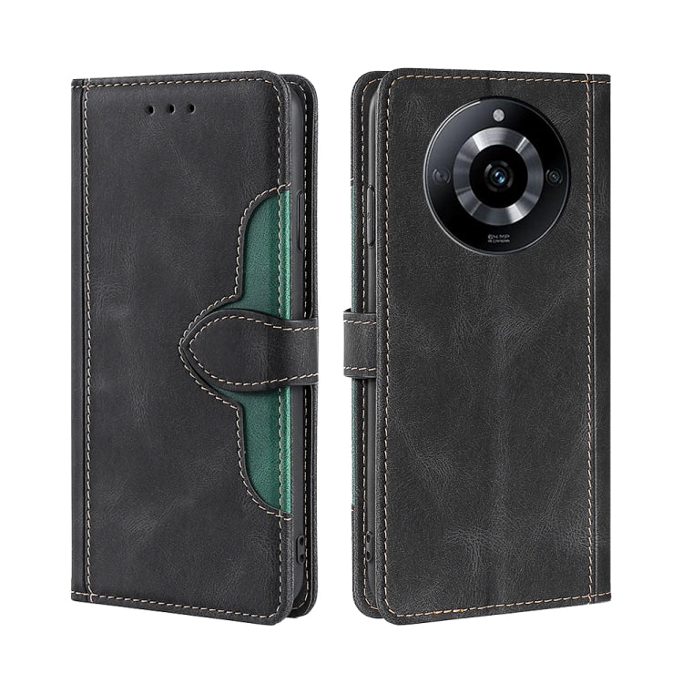 Skin Feel Magnetic Buckle Leather Phone Case, For Realme 12 Pro 5G, For Realme GT5 Pro 5G, For Realme 11 5G, For Realme 11 Pro / 11 Pro+ 5G, For Realme C65 4G, For Realme GT Neo5 SE