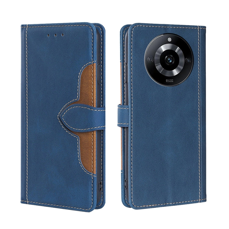 Skin Feel Magnetic Buckle Leather Phone Case, For Realme 12 Pro 5G, For Realme GT5 Pro 5G, For Realme 11 5G, For Realme 11 Pro / 11 Pro+ 5G, For Realme C65 4G, For Realme GT Neo5 SE