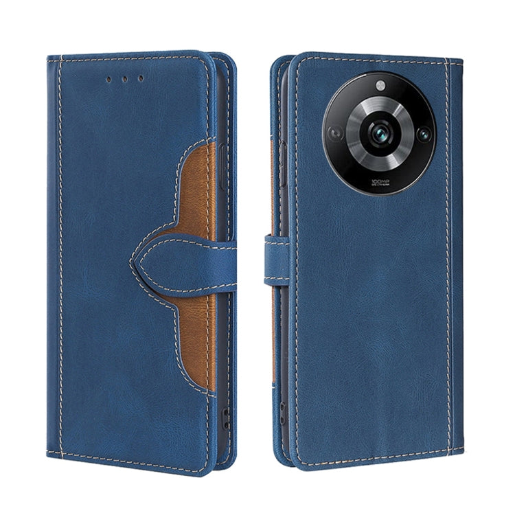 Skin Feel Magnetic Buckle Leather Phone Case, For Realme 12 Pro 5G, For Realme GT5 Pro 5G, For Realme 11 5G, For Realme 11 Pro / 11 Pro+ 5G, For Realme C65 4G, For Realme GT Neo5 SE