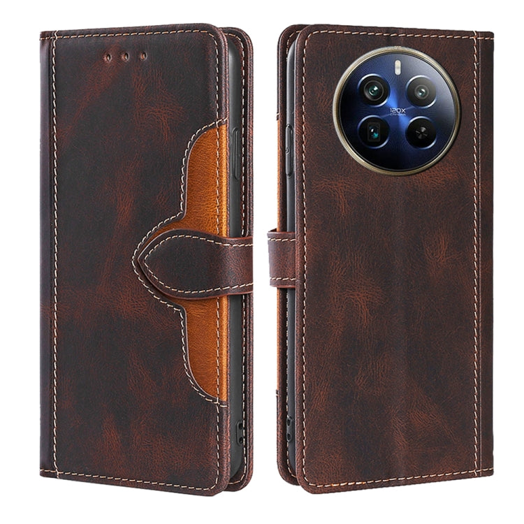 Skin Feel Magnetic Buckle Leather Phone Case, For Realme 12 Pro 5G, For Realme GT5 Pro 5G, For Realme 11 5G, For Realme 11 Pro / 11 Pro+ 5G, For Realme C65 4G, For Realme GT Neo5 SE