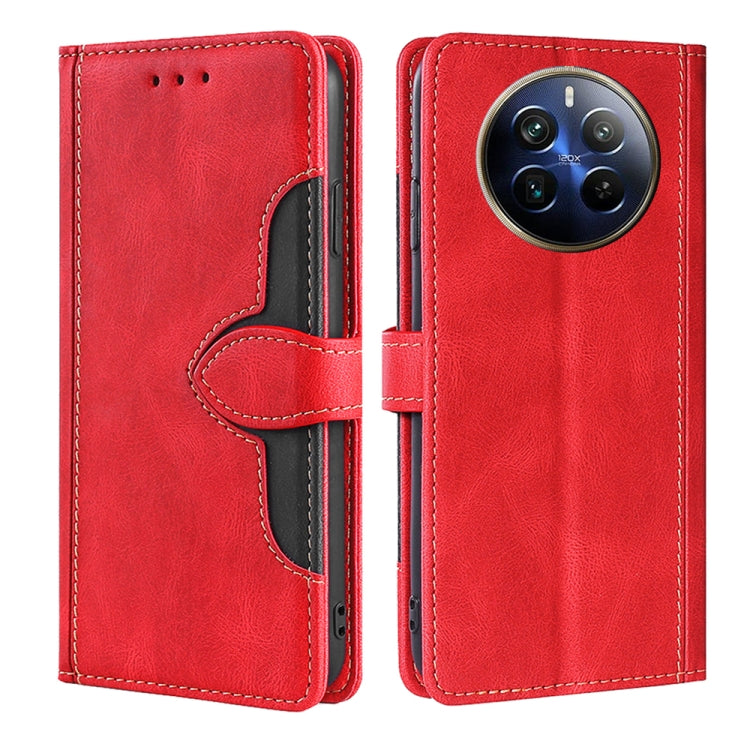 Skin Feel Magnetic Buckle Leather Phone Case, For Realme 12 Pro 5G, For Realme GT5 Pro 5G, For Realme 11 5G, For Realme 11 Pro / 11 Pro+ 5G, For Realme C65 4G, For Realme GT Neo5 SE