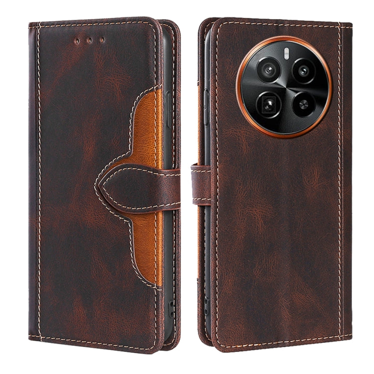 Skin Feel Magnetic Buckle Leather Phone Case, For Realme 12 Pro 5G, For Realme GT5 Pro 5G, For Realme 11 5G, For Realme 11 Pro / 11 Pro+ 5G, For Realme C65 4G, For Realme GT Neo5 SE