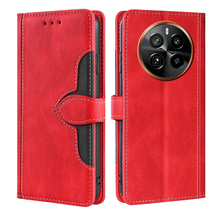 Skin Feel Magnetic Buckle Leather Phone Case, For Realme 12 Pro 5G, For Realme GT5 Pro 5G, For Realme 11 5G, For Realme 11 Pro / 11 Pro+ 5G, For Realme C65 4G, For Realme GT Neo5 SE
